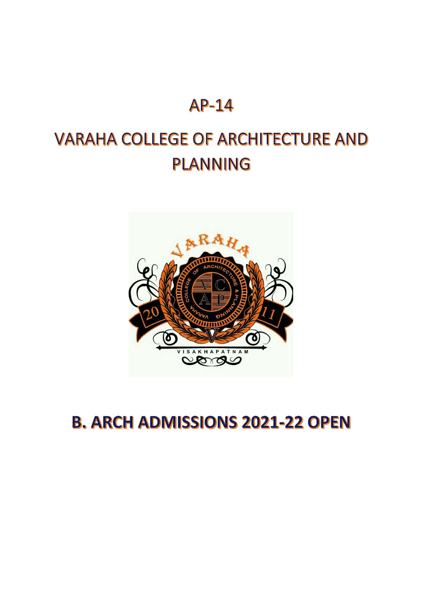 B.Architecture Admissions- Extension of Registration